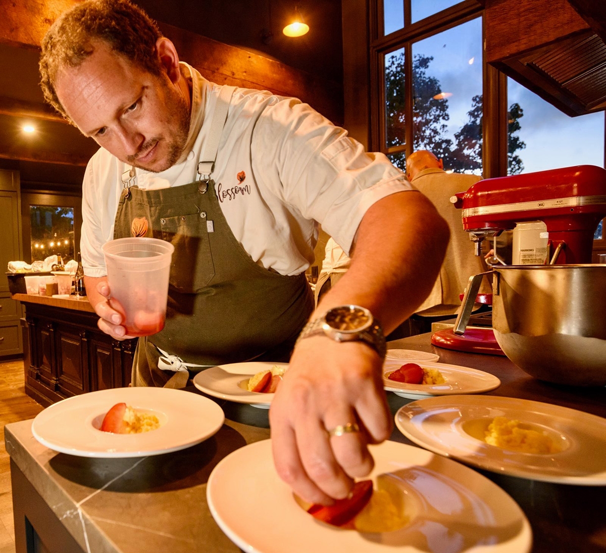 Chef from Blossom Catering