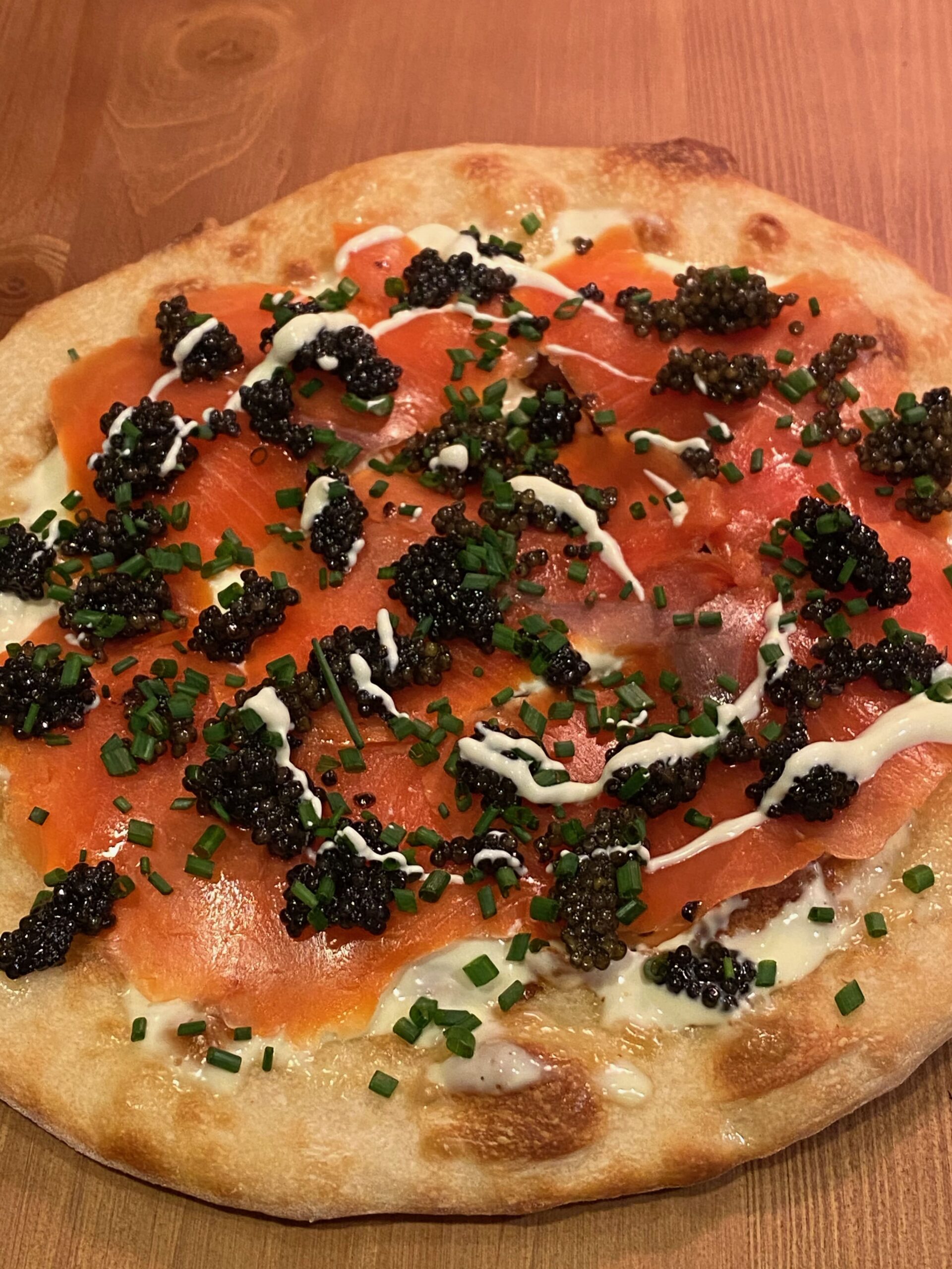 Caviar Pizza