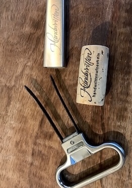 ah so wine opener and cork