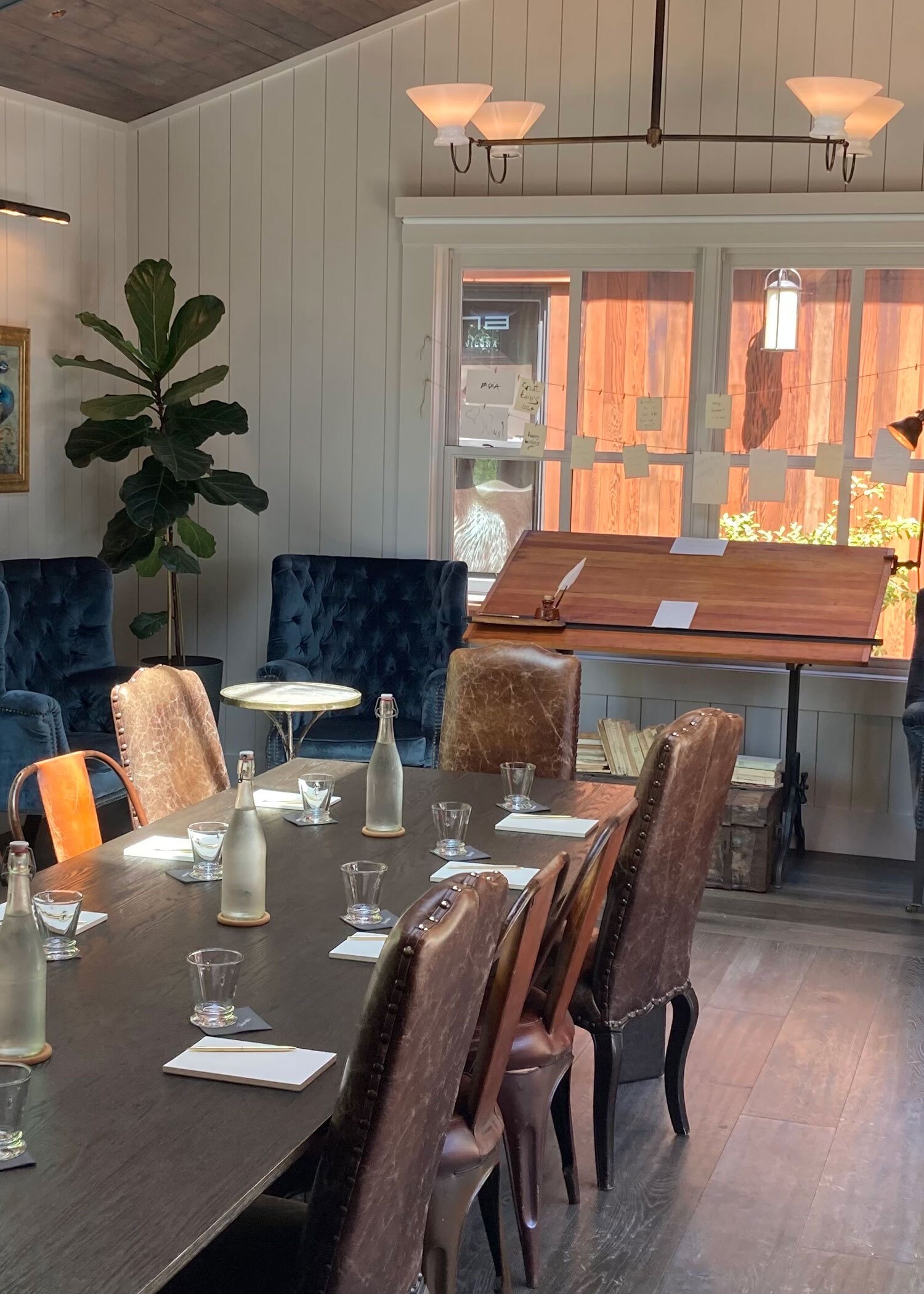 another view of the special events and meeting space at Handwritten Wines