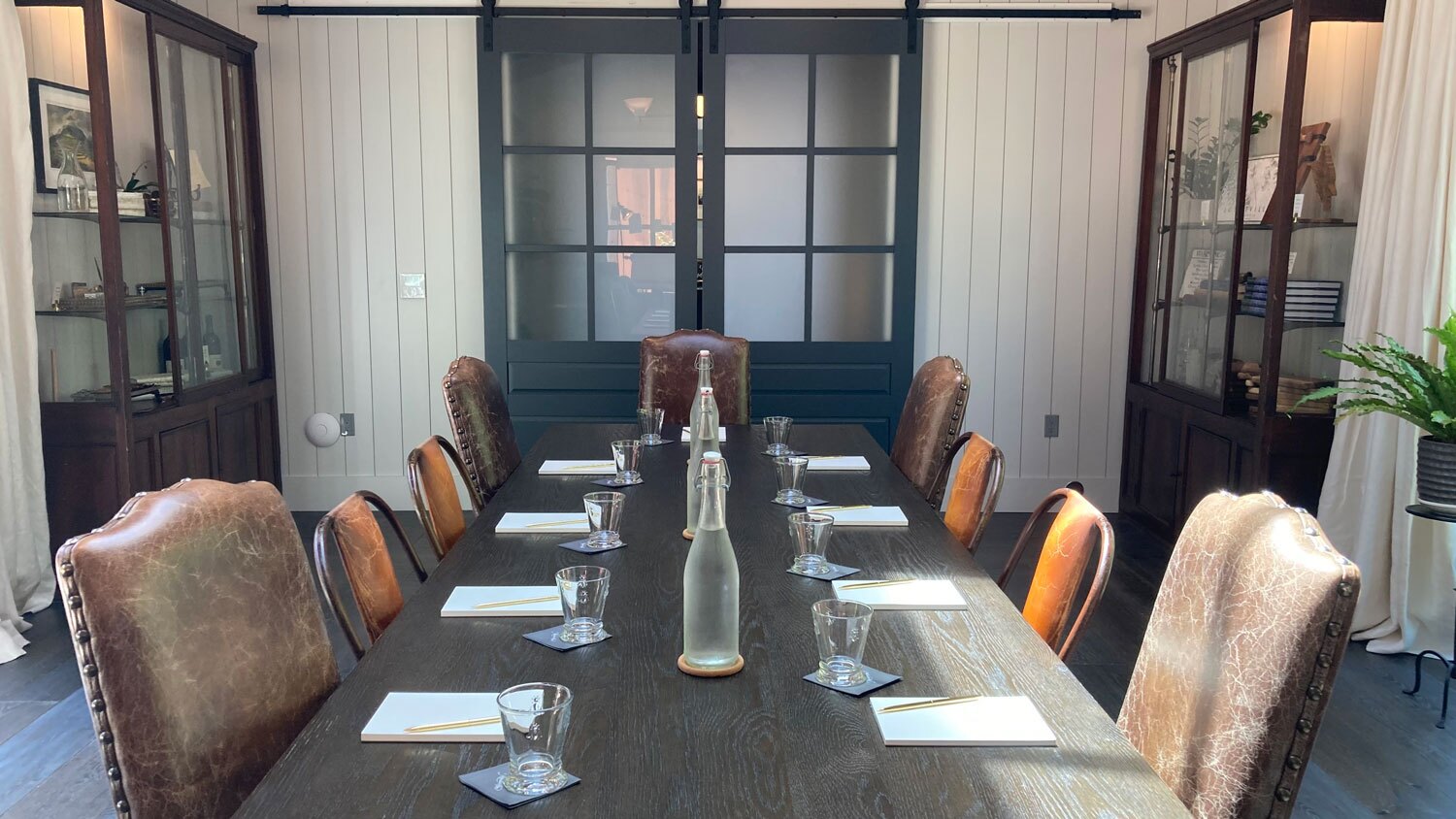back view of the meeting room at Handwritten Wines